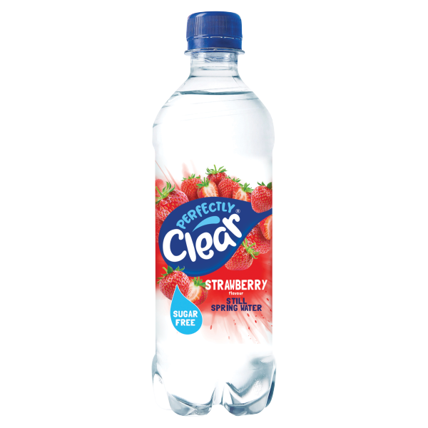 Perfectly Clear Still Strawberry Flavour Spring Water 500ml | High Quality Beverage Product Online - Product Image Perfectly Clear Still Strawberry Flavour Spring Water 500ml | High Quality Beverage Product Online - Product Image